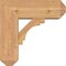 Ekena Millwork Merced Craftsman Smooth Bracket w/ Offset Brace, Western Red Cedar, 7 1/2"W x 20"D x 20"H BKT0806X20X20MRC04SWR - alternate 4